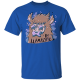 T-Shirts Royal / YXS Be Llamazing Youth T-Shirt