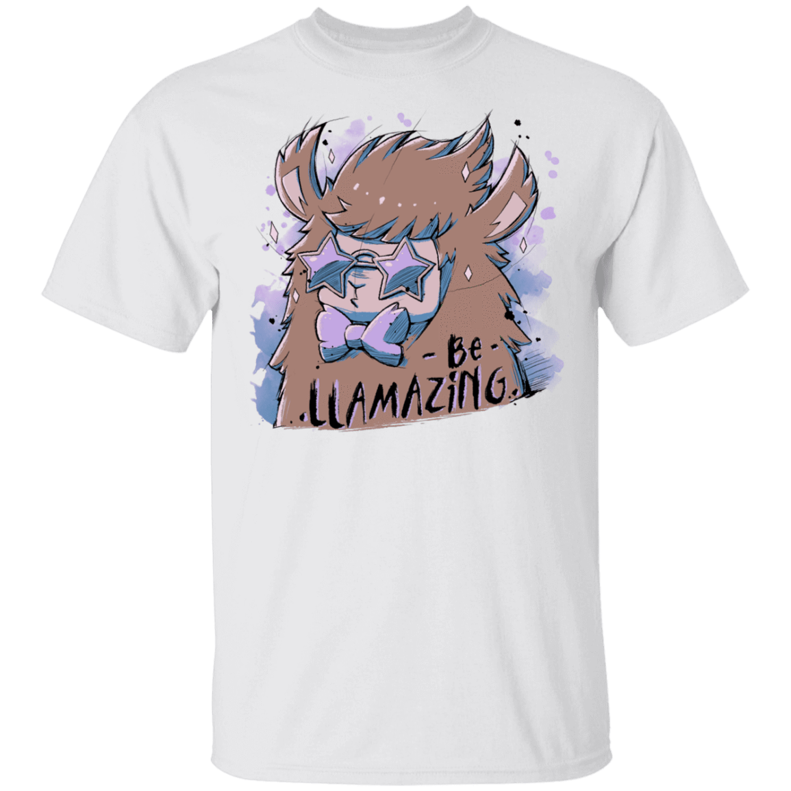 T-Shirts White / YXS Be Llamazing Youth T-Shirt