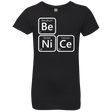 T-Shirts Black / YXS Be Nice Girls Premium T-Shirt