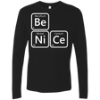 T-Shirts Black / S Be Nice Men's Premium Long Sleeve
