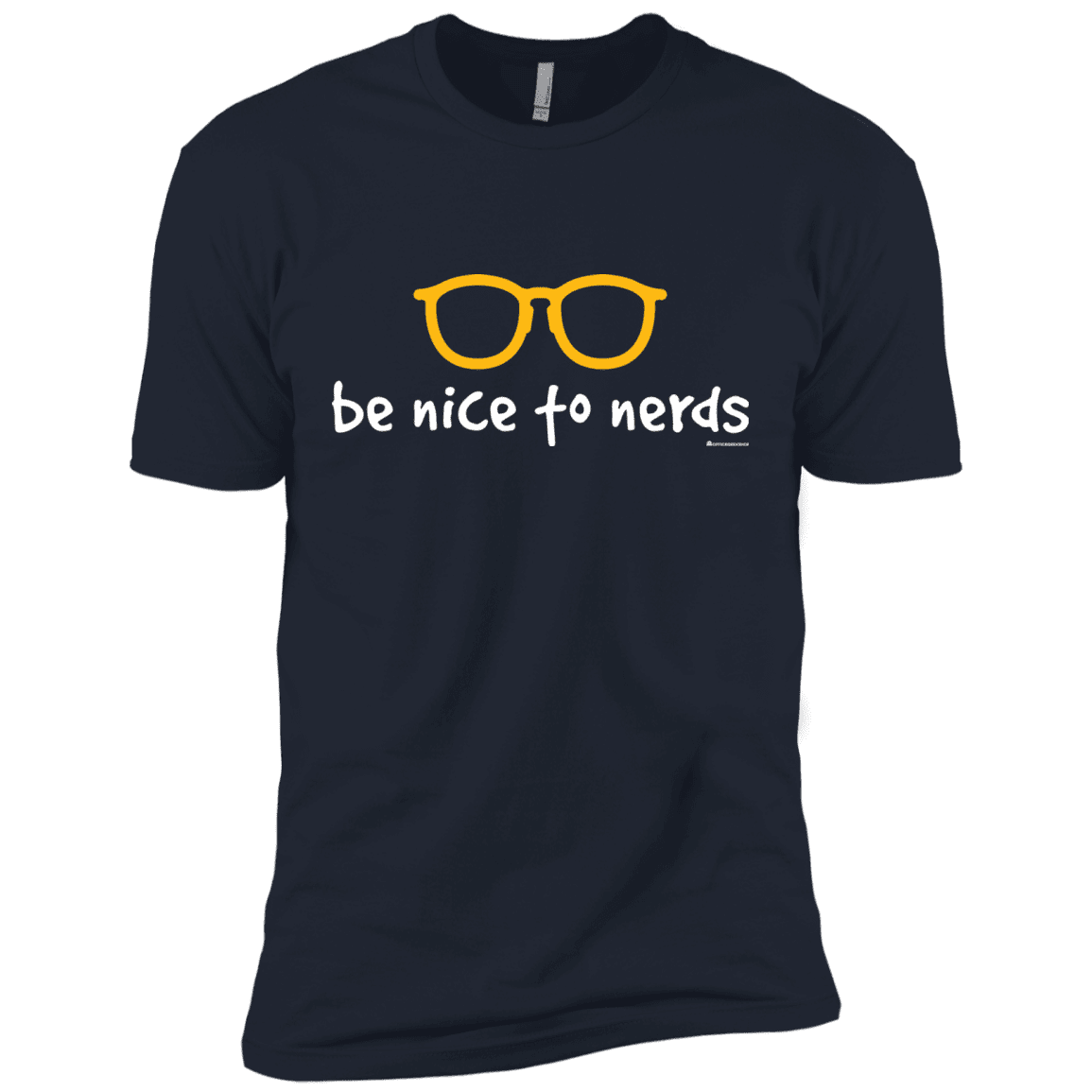 T-Shirts Midnight Navy / X-Small Be Nice To Nerds Men's Premium T-Shirt