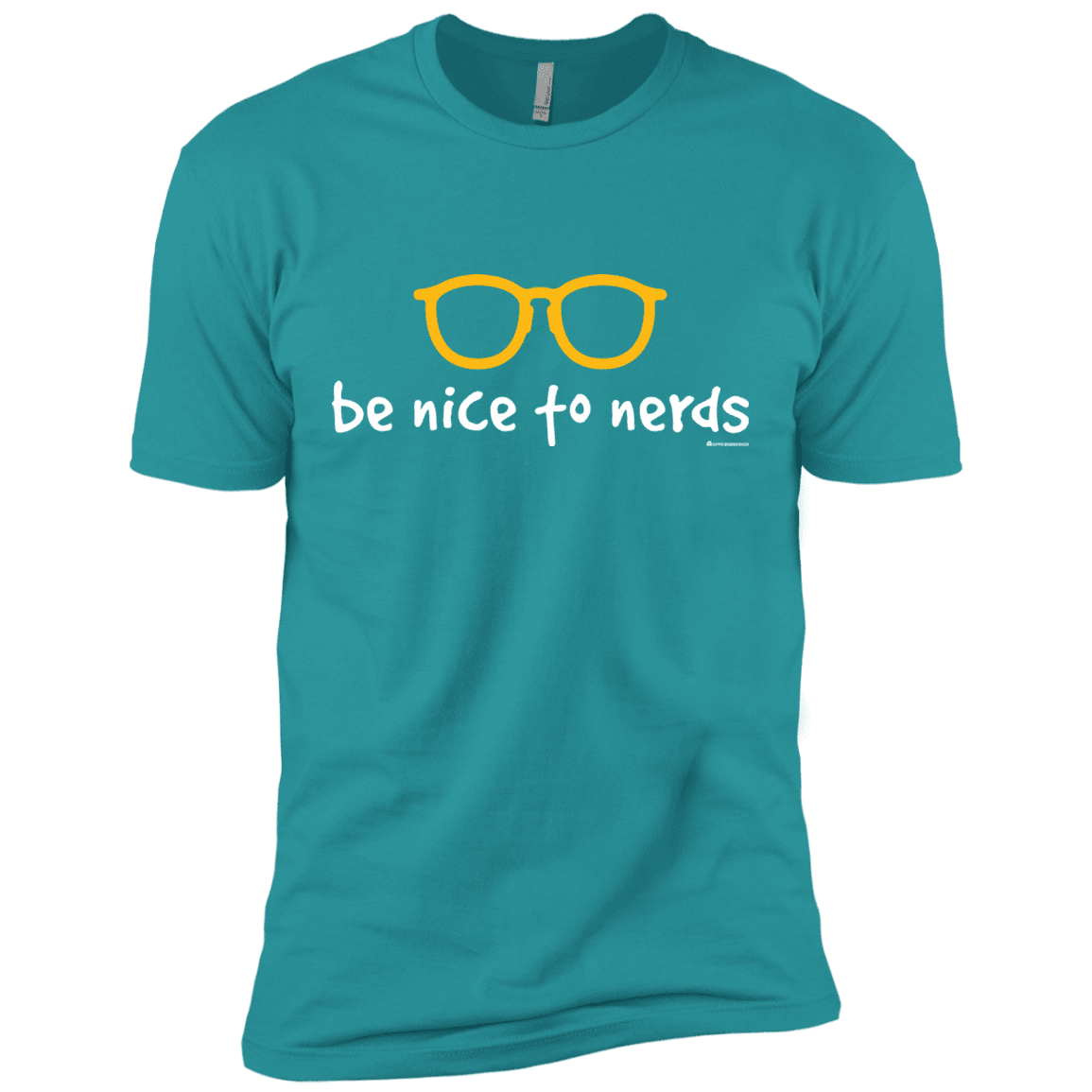 T-Shirts Tahiti Blue / X-Small Be Nice To Nerds Men's Premium T-Shirt