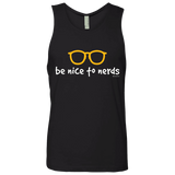 Be Nice To Nerds Men's Premium Tank Top