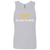 Be Nice To Nerds Men's Premium Tank Top