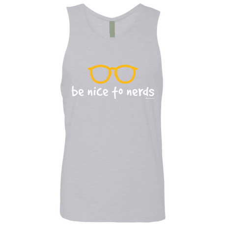 Be Nice To Nerds Men's Premium Tank Top