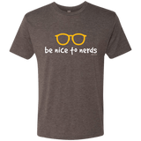 T-Shirts Macchiato / Small Be Nice To Nerds Men's Triblend T-Shirt