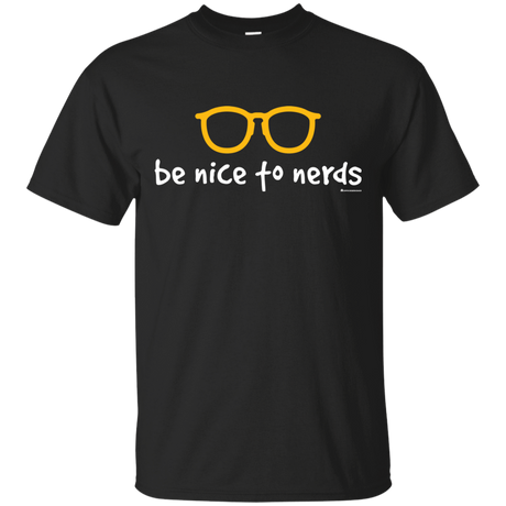 T-Shirts Black / Small Be Nice To Nerds T-Shirt