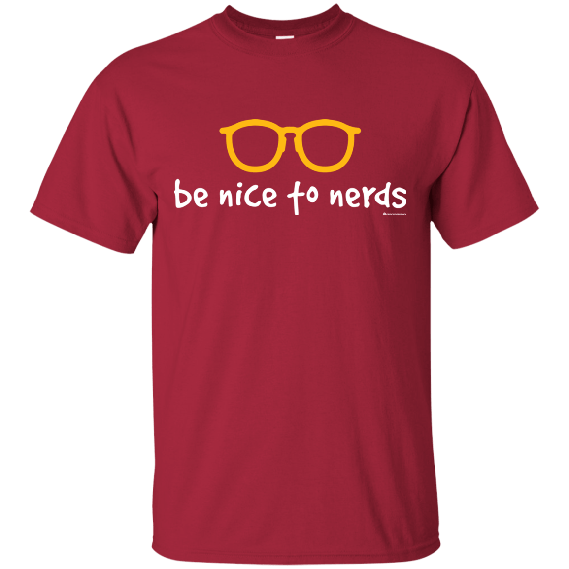 T-Shirts Cardinal / Small Be Nice To Nerds T-Shirt