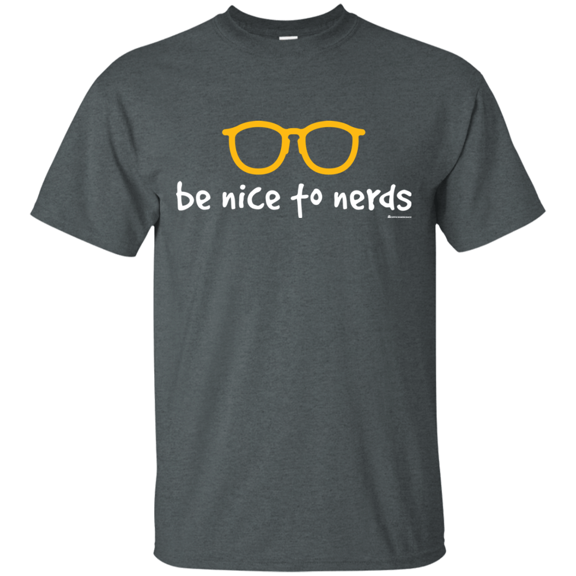 T-Shirts Dark Heather / Small Be Nice To Nerds T-Shirt