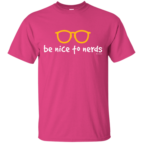 T-Shirts Heliconia / Small Be Nice To Nerds T-Shirt