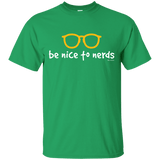 T-Shirts Irish Green / Small Be Nice To Nerds T-Shirt