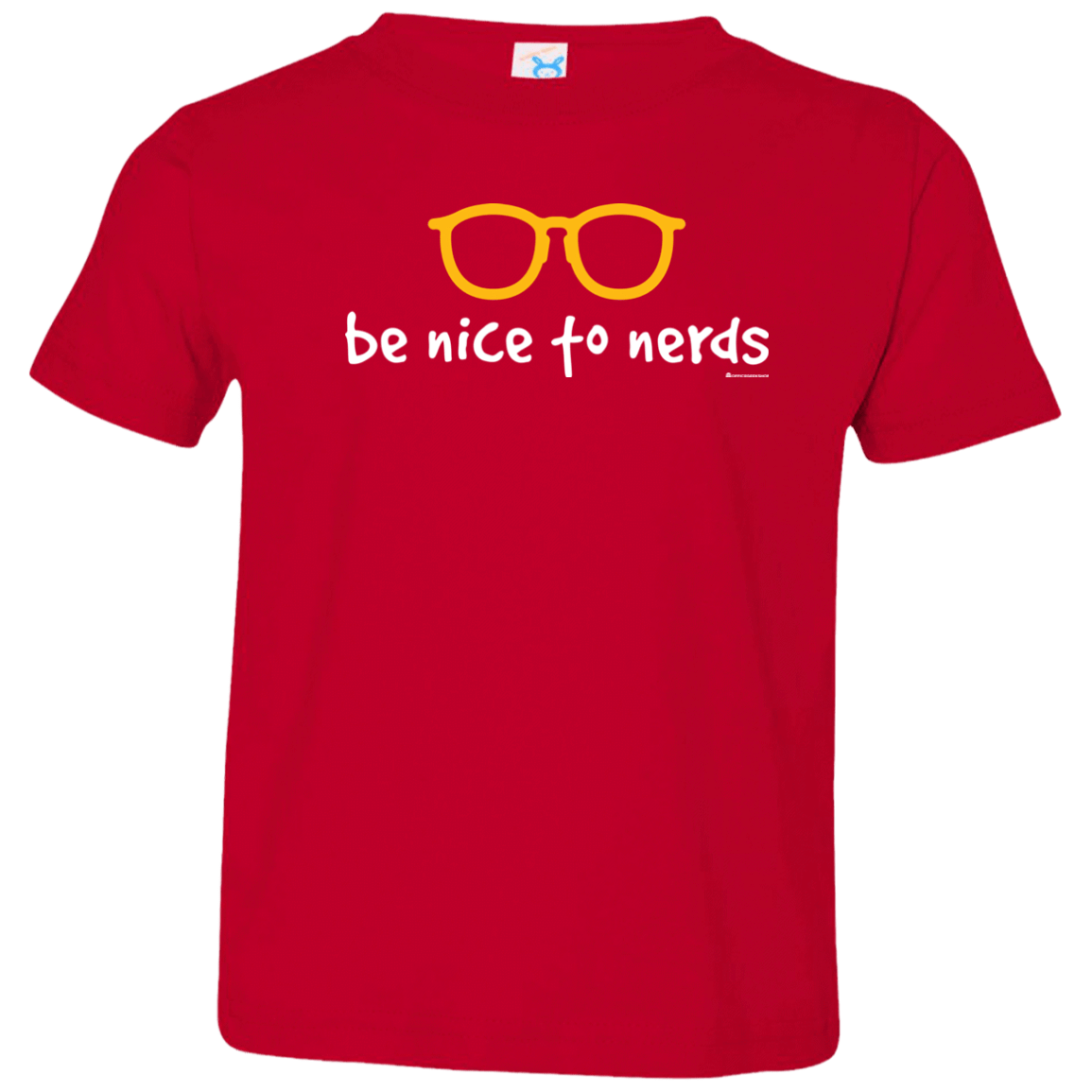 T-Shirts Red / 2T Be Nice To Nerds Toddler Premium T-Shirt