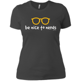 T-Shirts Heavy Metal / X-Small Be Nice To Nerds Women's Premium T-Shirt