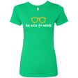 T-Shirts Envy / Small Be Nice To Nerds Women's Triblend T-Shirt