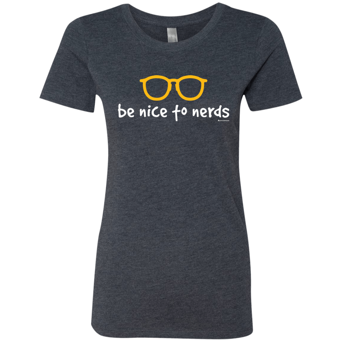 T-Shirts Vintage Navy / Small Be Nice To Nerds Women's Triblend T-Shirt