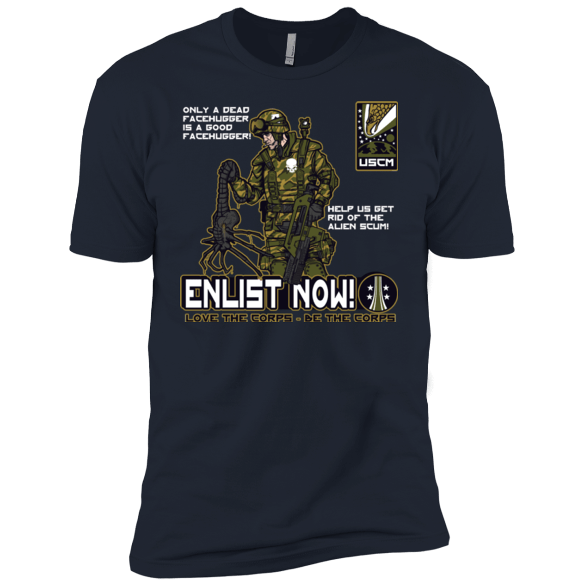 T-Shirts Midnight Navy / YXS Be The Corps Boys Premium T-Shirt