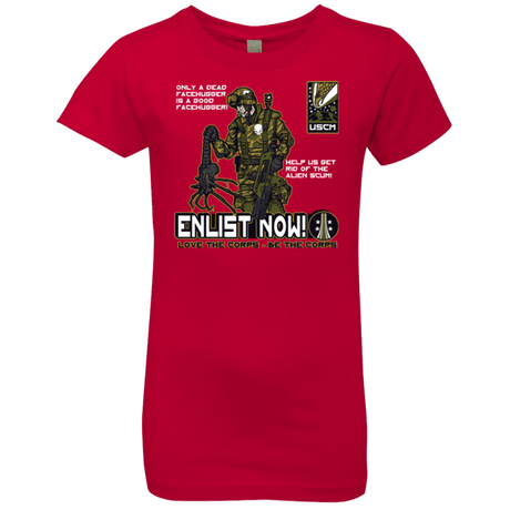 T-Shirts Red / YXS Be The Corps Girls Premium T-Shirt