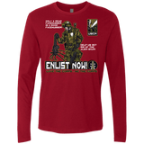 T-Shirts Cardinal / Small Be The Corps Men's Premium Long Sleeve