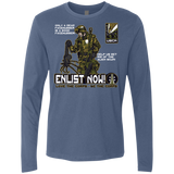 T-Shirts Indigo / Small Be The Corps Men's Premium Long Sleeve