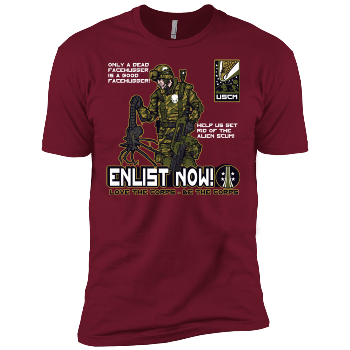 T-Shirts Cardinal / X-Small Be The Corps Men's Premium T-Shirt