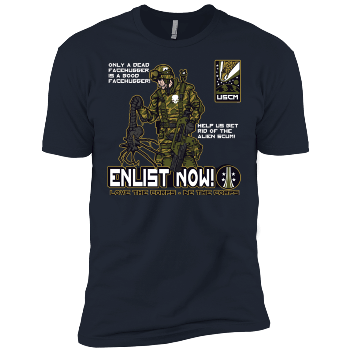 T-Shirts Midnight Navy / X-Small Be The Corps Men's Premium T-Shirt