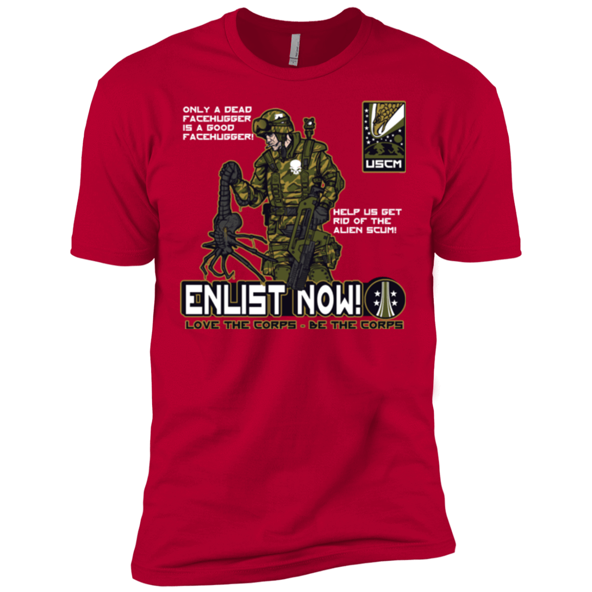 T-Shirts Red / X-Small Be The Corps Men's Premium T-Shirt