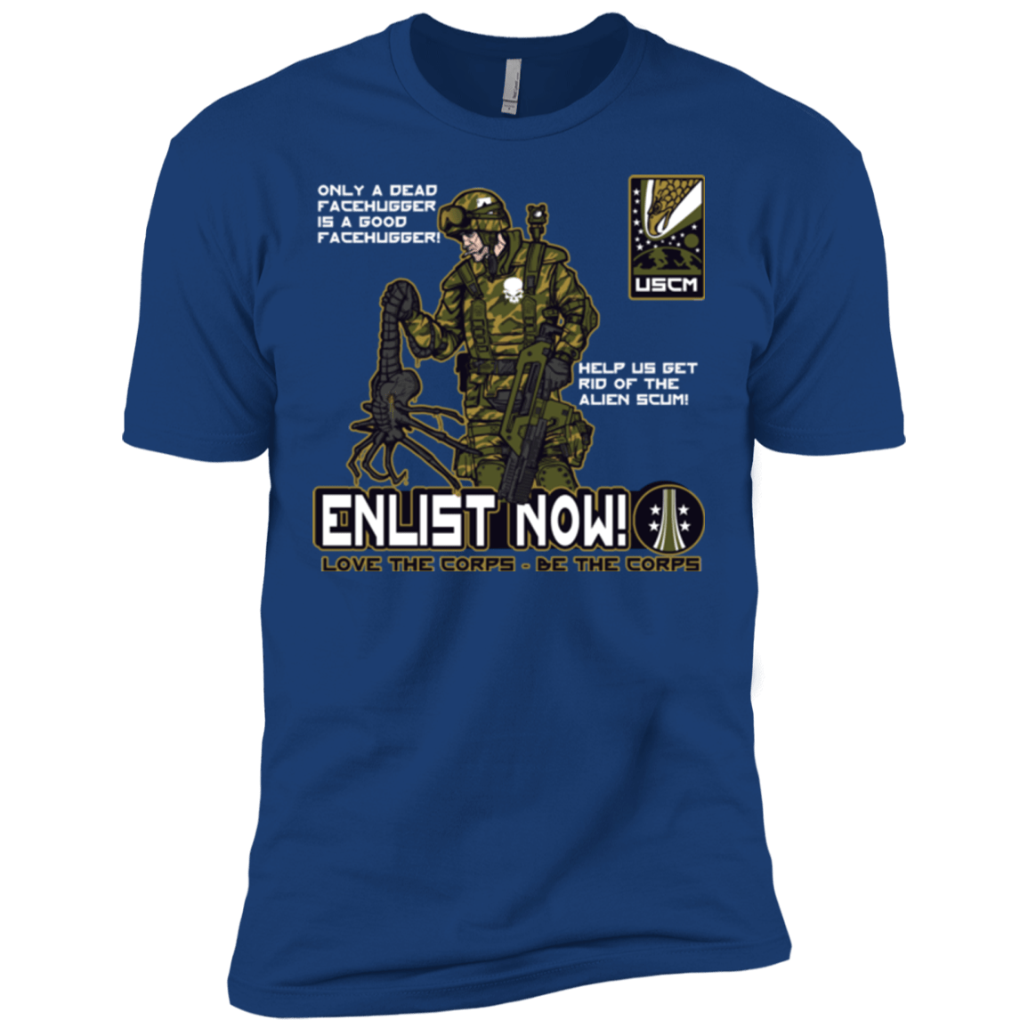 T-Shirts Royal / X-Small Be The Corps Men's Premium T-Shirt