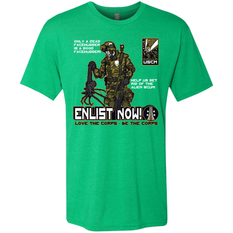 T-Shirts Envy / Small Be The Corps Men's Triblend T-Shirt