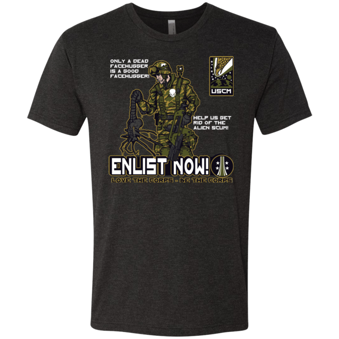 T-Shirts Vintage Black / Small Be The Corps Men's Triblend T-Shirt