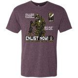 T-Shirts Vintage Purple / Small Be The Corps Men's Triblend T-Shirt