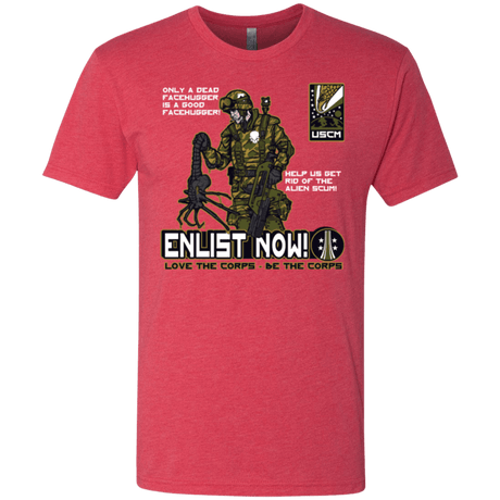 T-Shirts Vintage Red / Small Be The Corps Men's Triblend T-Shirt