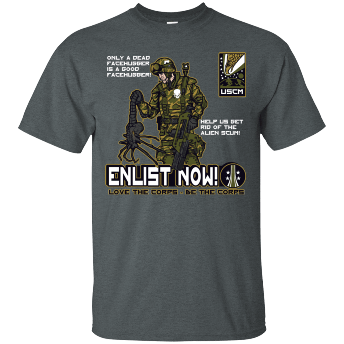 T-Shirts Dark Heather / Small Be The Corps T-Shirt