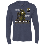 T-Shirts Vintage Navy / X-Small Be The Corps Triblend Long Sleeve Hoodie Tee