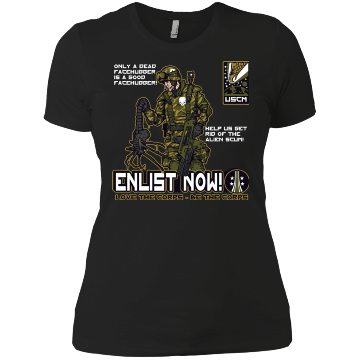 T-Shirts Black / X-Small Be The Corps Women's Premium T-Shirt