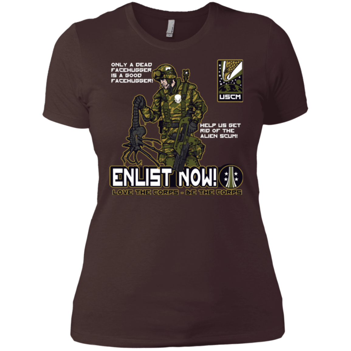 T-Shirts Dark Chocolate / X-Small Be The Corps Women's Premium T-Shirt