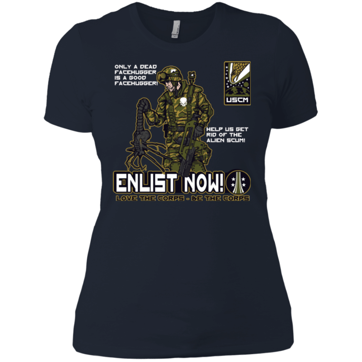 T-Shirts Midnight Navy / X-Small Be The Corps Women's Premium T-Shirt