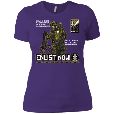 T-Shirts Purple Rush/ / X-Small Be The Corps Women's Premium T-Shirt