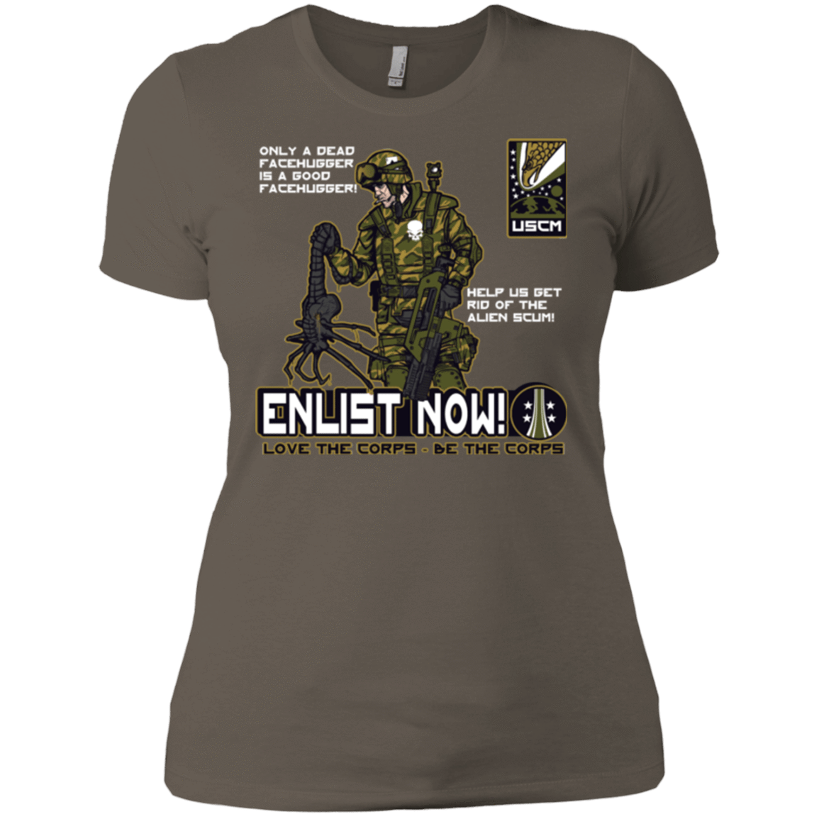 T-Shirts Warm Grey / X-Small Be The Corps Women's Premium T-Shirt