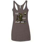 T-Shirts Macchiato / X-Small Be The Corps Women's Triblend Racerback Tank