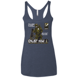 T-Shirts Vintage Navy / X-Small Be The Corps Women's Triblend Racerback Tank