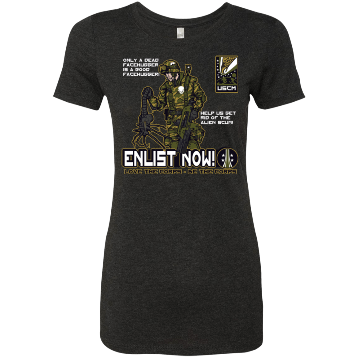 T-Shirts Vintage Black / Small Be The Corps Women's Triblend T-Shirt