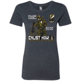 T-Shirts Vintage Navy / Small Be The Corps Women's Triblend T-Shirt