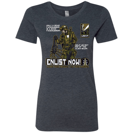 T-Shirts Vintage Navy / Small Be The Corps Women's Triblend T-Shirt