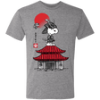 T-Shirts Premium Heather / S Beagle Samurai sumi-e Men's Triblend T-Shirt