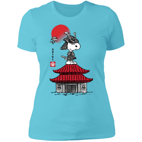 T-Shirts Cancun / S Beagle Samurai sumi-e Women's Premium T-Shirt