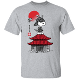 T-Shirts Sport Grey / YXS Beagle Samurai sumi-e Youth T-Shirt