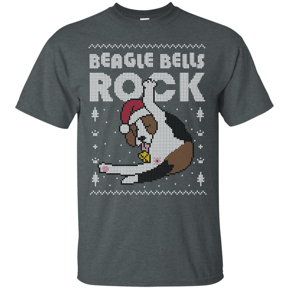 T-Shirts Dark Heather / S Beaglebells T-Shirt