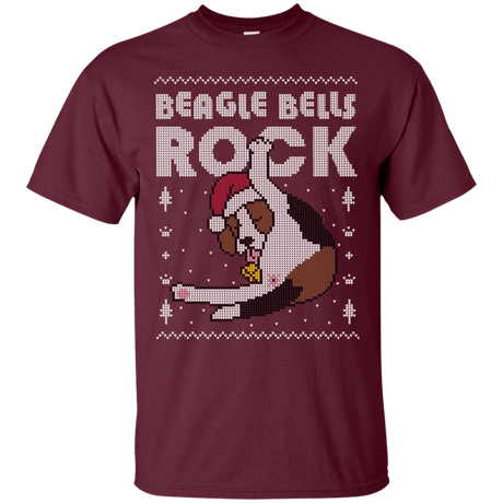 T-Shirts Maroon / S Beaglebells T-Shirt