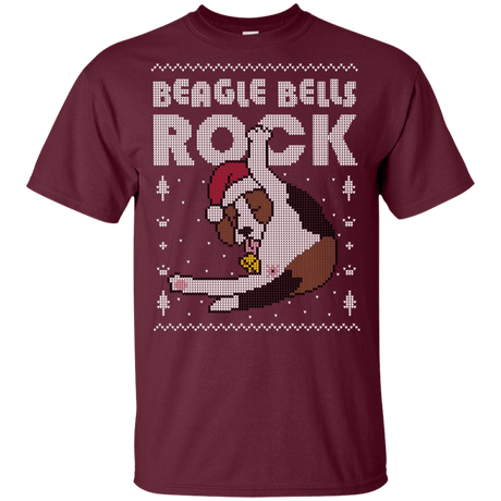T-Shirts Maroon / YXS Beaglebells Youth T-Shirt