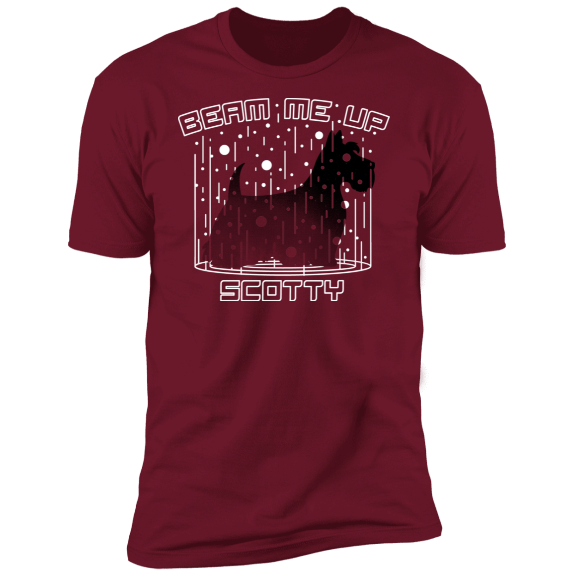 T-Shirts Cardinal / S Beam Me Up Scotty Men's Premium T-Shirt